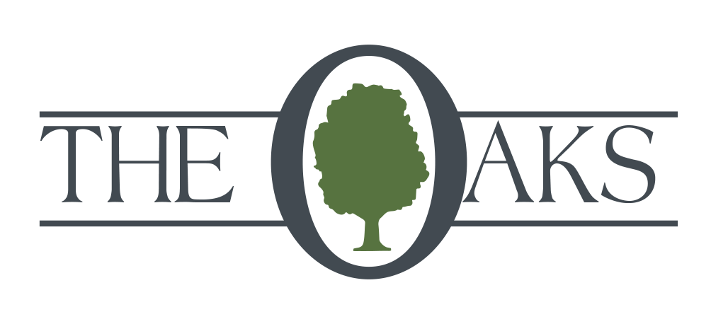 The Oaks logo, golf club in Carshalton, Surrey
